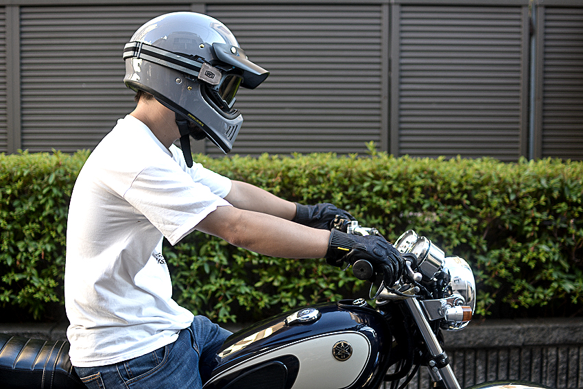 EX-ZERO風　ヘルメット　ヴィンテージ自動車/バイク