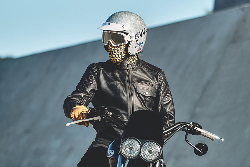 FX3重さバイク　ジェットヘルメット